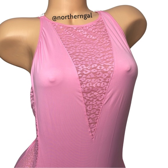 Victoria’s Secret Leopard Lace High-Neck Bodysuit - Picture 3 of 14